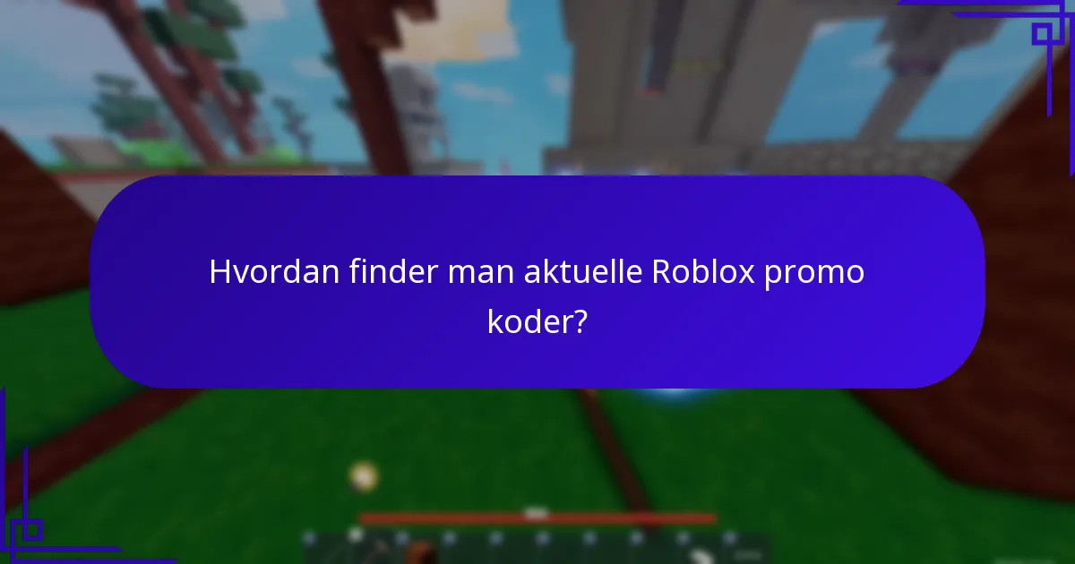 Hvordan indløser man Roblox promo koder?